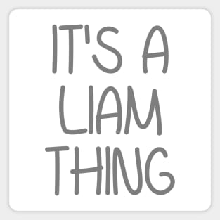 IT'S A LIAM THING Funny Birthday Men Name Gift Idea Magnet